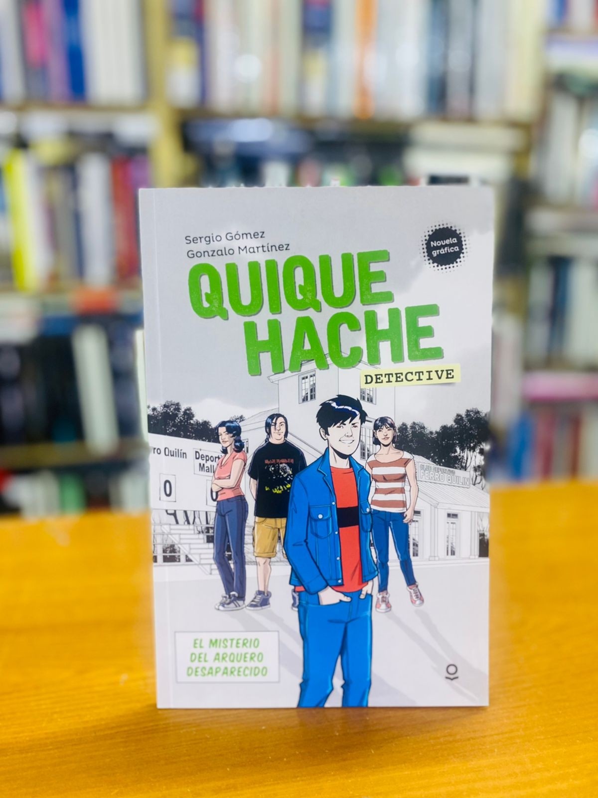 Quique Hache Detective. El misterio Del Arquero Desaparecido (Novela Grafica)