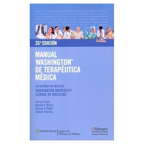 Manual Washington De Terapeutica Medica 33º Edicion