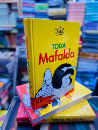 Libro Toda Mafalda, Quino. De La Flor (TD)